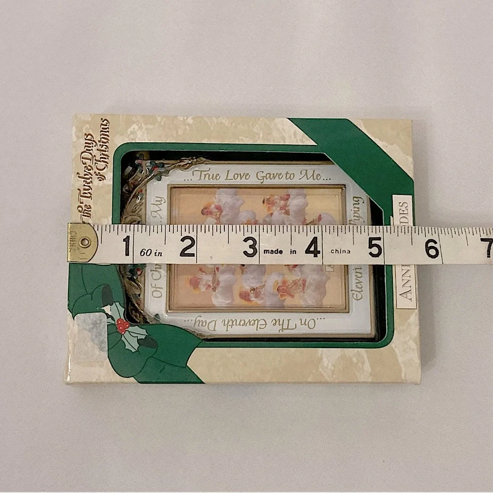 ⭐️ Vintage Anne Geddes On The Eleventh Day Of Christmas Ornament